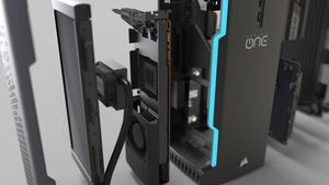 Renderbilder zum Corsair One