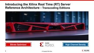 Xilinx Real-Time-Server Alveo U50  und Alveo U30 