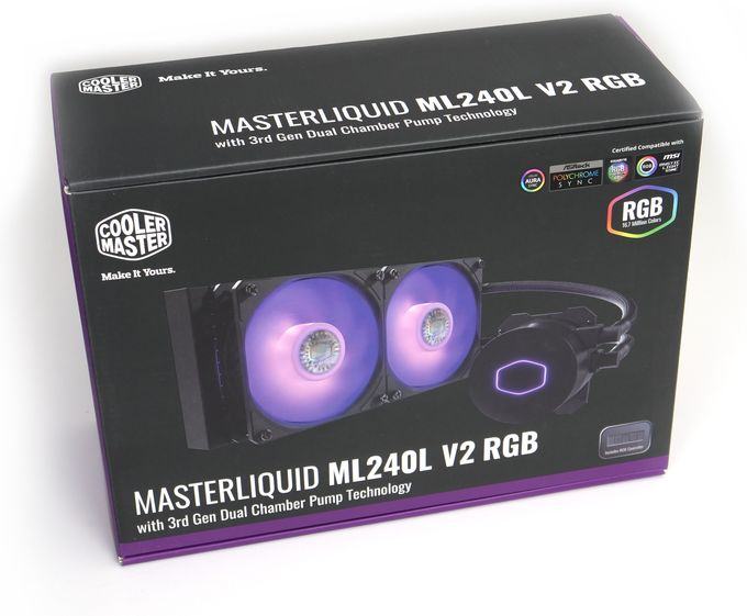 Cooler Master MasterLiquid ML240L V2 RG… - タブレット