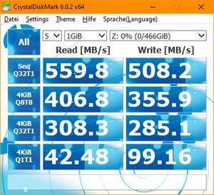 Review TeamGroup T-Force Delta Max 500 GB