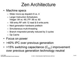 AMD Zen-Architektur auf der ISSCC