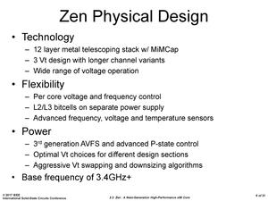 AMD Zen-Architektur auf der ISSCC