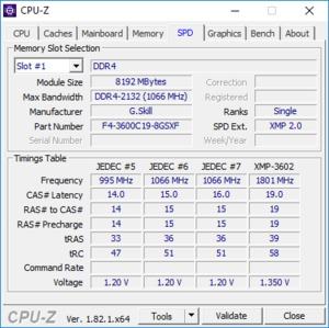 G.Skill Sniper X DDR4-3600