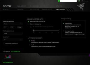 Die Software des Razer Blade Stealth