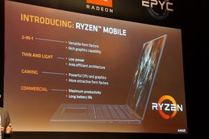 AMD zur RYZEN Mobile auf der Computex 2017