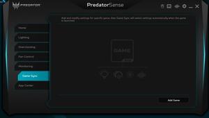 Die Software des Acer Predator Helios 300 PH315