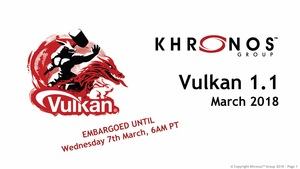 Khronos Group präsentiert Vulkan 1.1