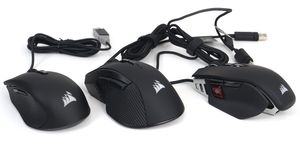 Corsair Harpoon RGB Wireless, Ironclaw RGB und M65 RGB Elite