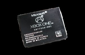 Chipshot der APU der Microsoft Xbox One