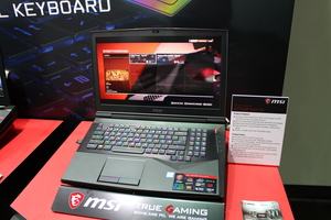 Das MSI GT75VR auf der Gamescom 2017