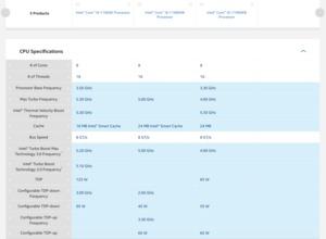 Intel Core i9-11900KB