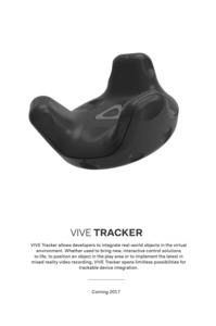 HTC Vive Tracker und Deluxe Audio Strap