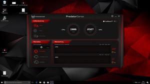 Die Software des Acer Predator Helios 300