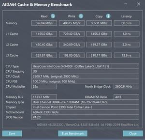 Intel Core i5-9400F