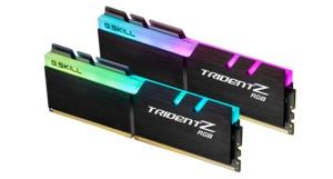 G.Skill Trident Z RGB Kit auf effektiv 5.000 MHz übertaktet.