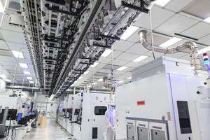 Reinraum bei GlobalFoundries