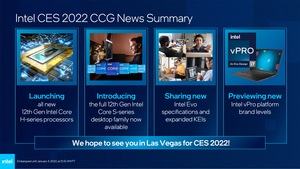 Intel CES 2022 Pressdeck