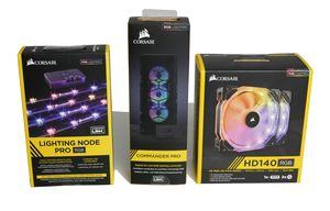 Corsair Commander PRO, Lighting Node PRO, HD140 RGB LED