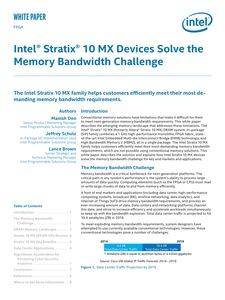 Intel Stratix 10 MX