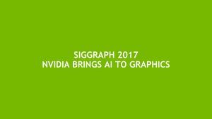 NVIDIA Siggraph Pressdeck