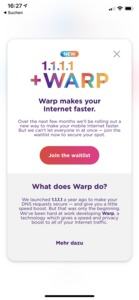 Cloudflare Warp