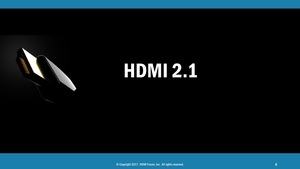 Spezifikationen zur HDMI 2.1