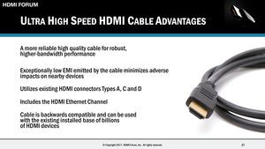 Spezifikationen zur HDMI 2.1