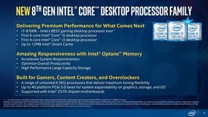 Intel 8th Gen Destop Coffee Lake Pressdeck