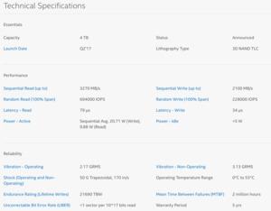 Intel SSD DC P4500 und P4600