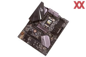 Das ASUS Strix B360-F Gaming in der Übersicht.