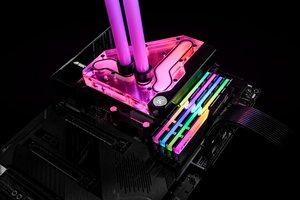 EK-Quantum Momentum VRM Bridge ROG Crosshair VIII Formula D-RGB -Plexi