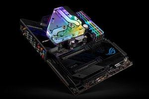 EK-Quantum Momentum VRM Bridge ROG Crosshair VIII Formula D-RGB -Plexi