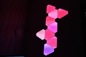 Nanoleaf Lichtpanele mit Rhythm-Modul