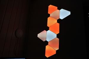 Nanoleaf Lichtpanele mit Rhythm-Modul