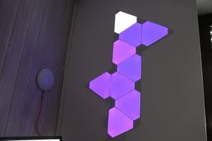 Nanoleaf Lichtpanele mit Rhythm-Modul