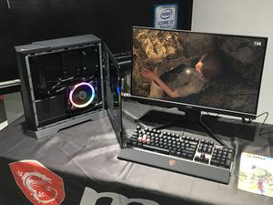 Die neuen MSI-Monitore in Shenzhen