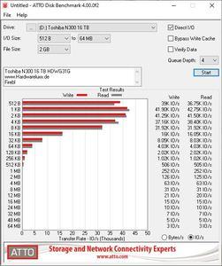 Toshiba N300 16 TB HDWG31G