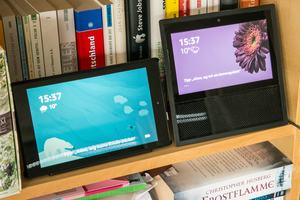 Amazon Fire HD 8 (8. Generation) mit Show-Modus-Ladedock und Echo Show im Vergleich