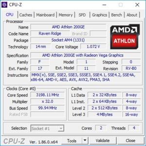 AMD Athlon 200GE