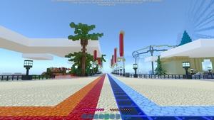 Minecraft RTX On 12 Chunks