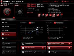 BIOS: MSI B350 Tomahawk