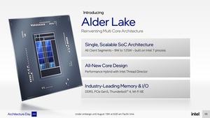 Intel Alder Lake Briefing