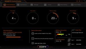 Die Software des Gigabyte Aero 17