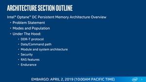 Intel Xeon Scalable und Optane DC Persistent Memory