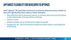 Intel Xeon Scalable und Optane DC Persistent Memory