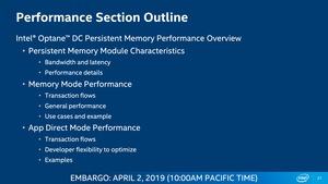 Intel Xeon Scalable und Optane DC Persistent Memory