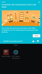 Einrichtung des HTC Sense Companion