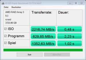 Western Digital WD_Black SN850 on ASUS Hyper M.2 X16 Gen4 Card