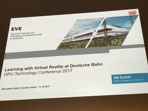 Deutschen Bahn trainiert Mitarbeiter in der virtuellen Realität