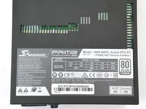 Seasonic PRIME Titanium Fanless 600W